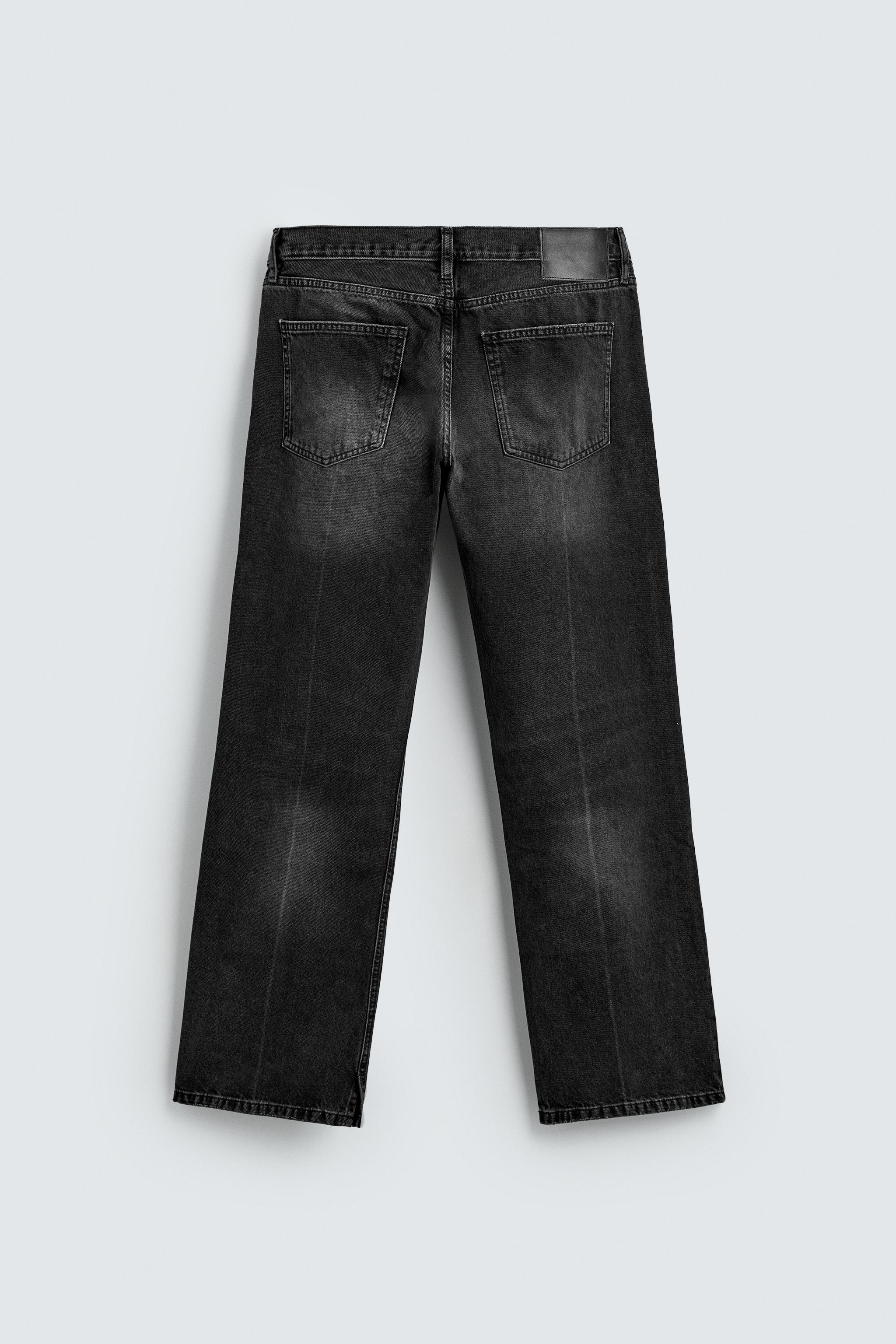 FLARE FIT SLIT JEANS